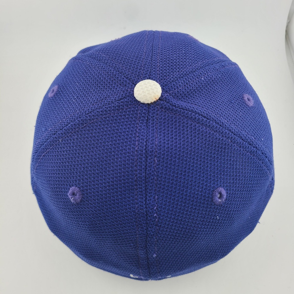 Los Angeles Dodgers New Era 39THIRTY Hat M/L MLB Flex Fit Baseball Blue Retro - Picture 3 of 7